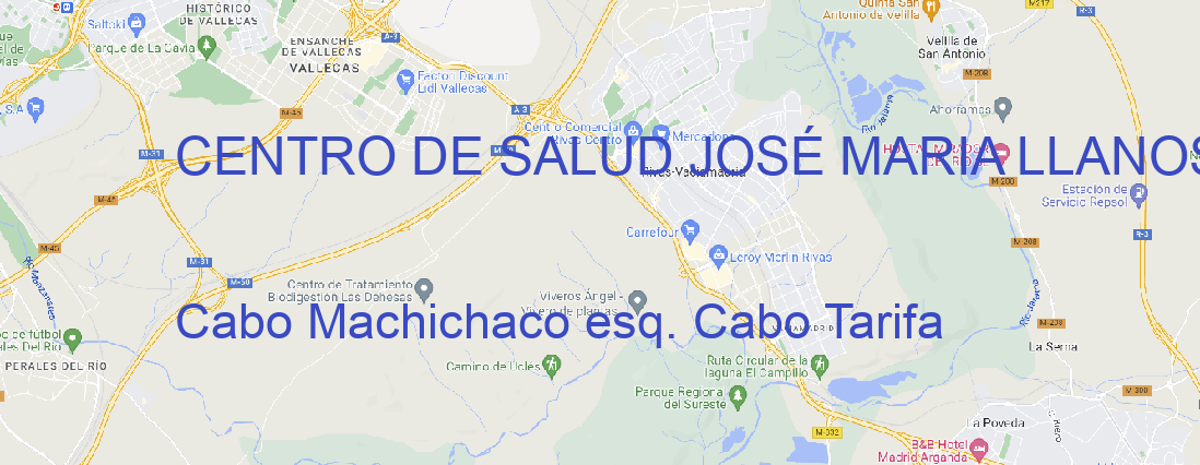 Oficina CENTRO DE SALUD JOSÉ MARIA LLANOS MADRID