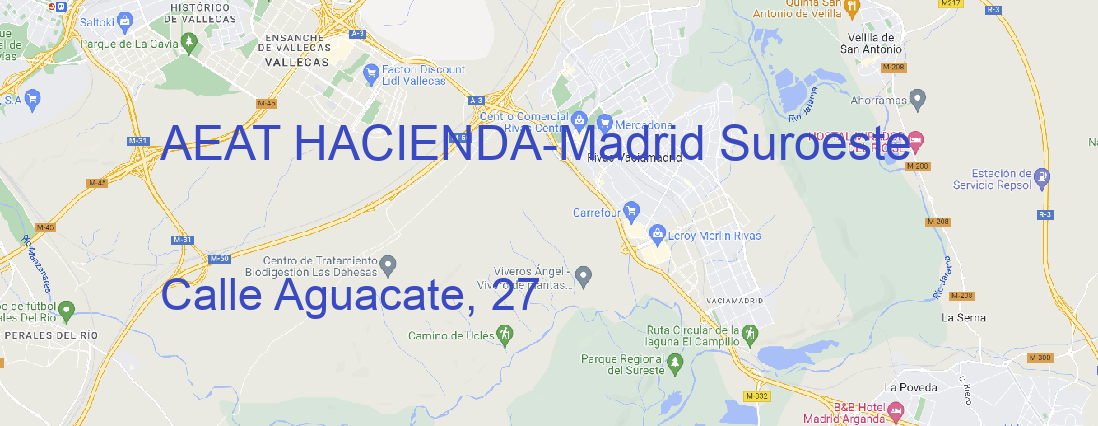 Oficina AEAT HACIENDA Madrid Suroeste