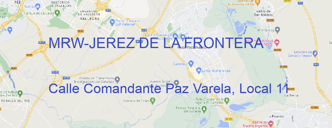 Oficina MRW JEREZ DE LA FRONTERA