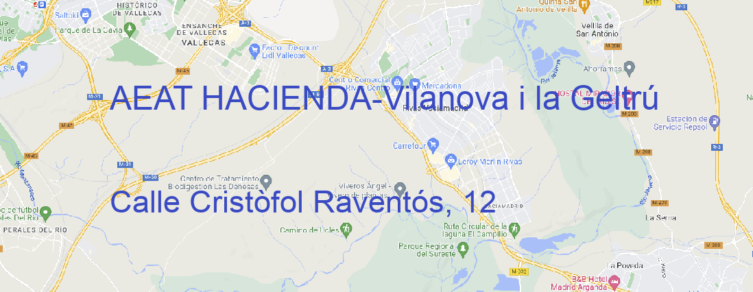 Oficina AEAT HACIENDA Vilanova i la Geltrú