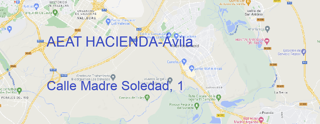 Oficina AEAT HACIENDA Ávila