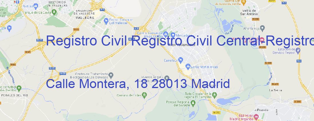 Oficina Registro Civil Registro Civil Central Registro Civil Central