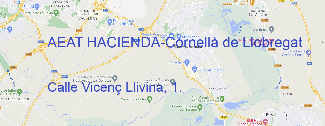 Oficina AEAT HACIENDA Cornellà de Llobregat