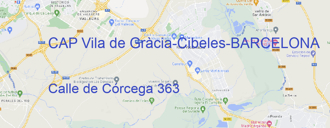 Oficina CAP Vila de Gràcia-Cibeles BARCELONA