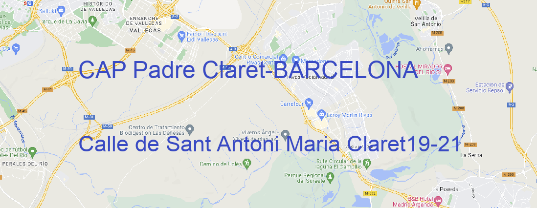Oficina CAP Padre Claret BARCELONA