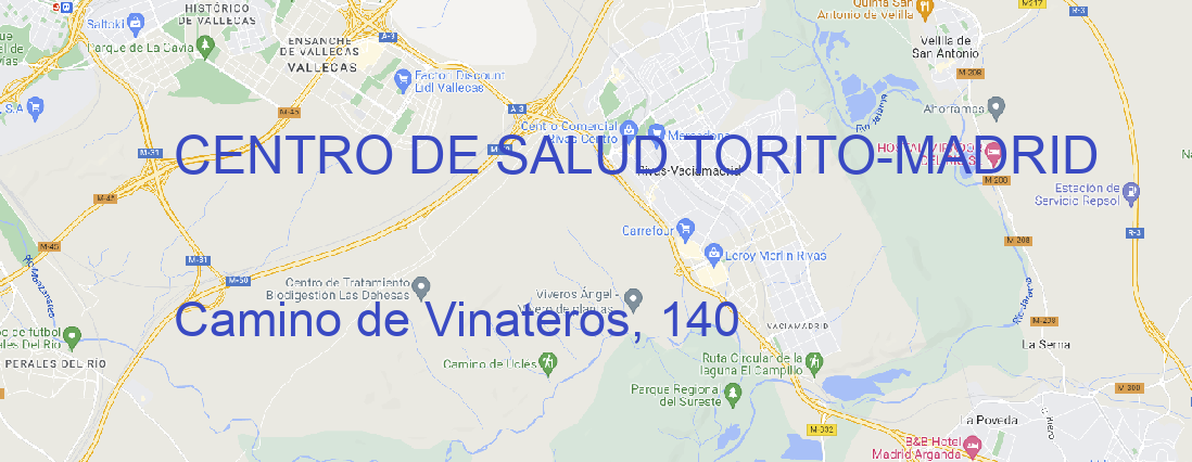 Oficina CENTRO DE SALUD TORITO MADRID