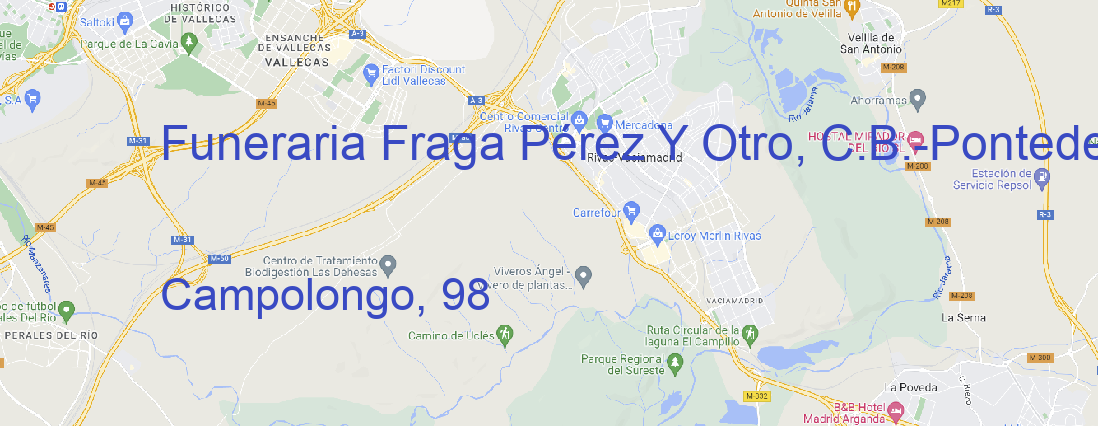 Tienda Funeraria Fraga Pérez Y Otro, C.B. Pontedeume