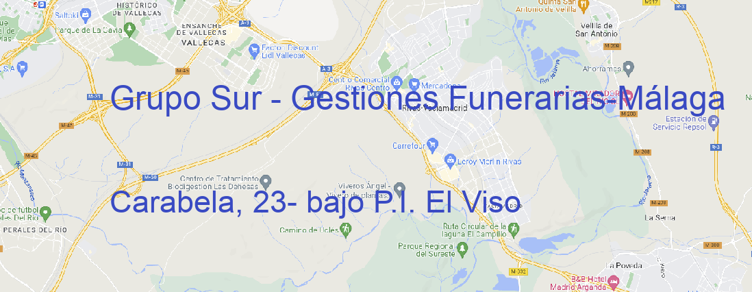 Tienda Grupo Sur - Gestiones Funerarias Málaga