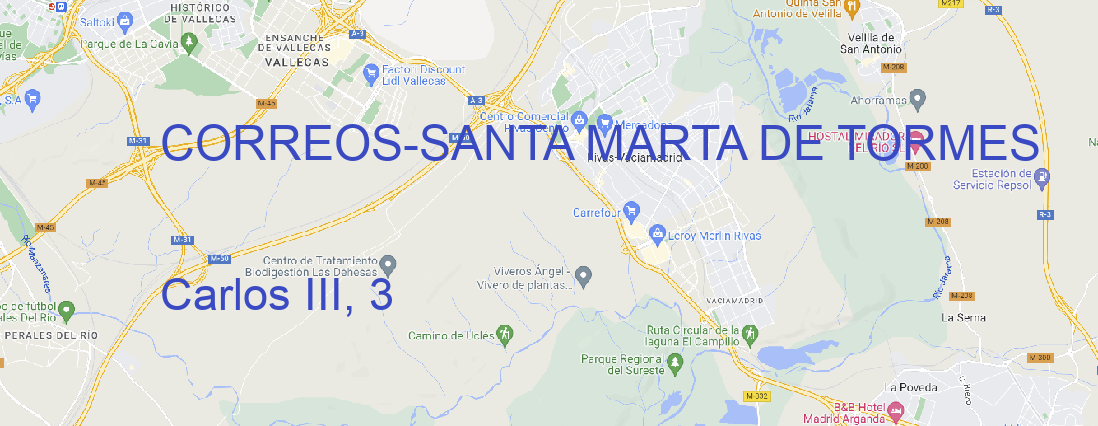 Oficina CORREOS SANTA MARTA DE TORMES