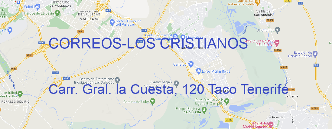 Oficina CORREOS LOS CRISTIANOS
