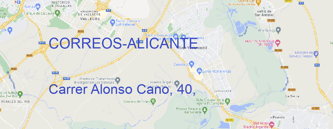 Oficina CORREOS ALICANTE