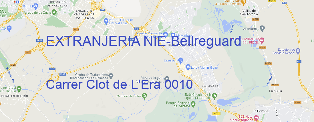 Oficina EXTRANJERIA NIE Bellreguard