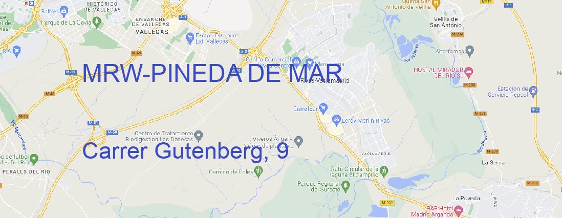 Oficina MRW PINEDA DE MAR