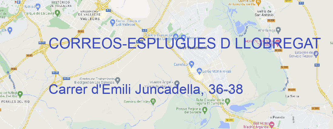 Oficina CORREOS ESPLUGUES D LLOBREGAT