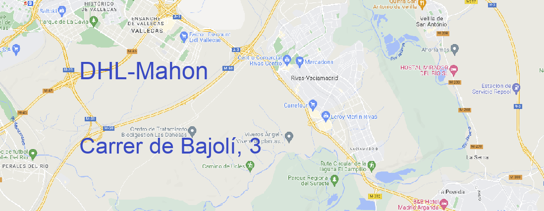 Oficina DHL Mahon