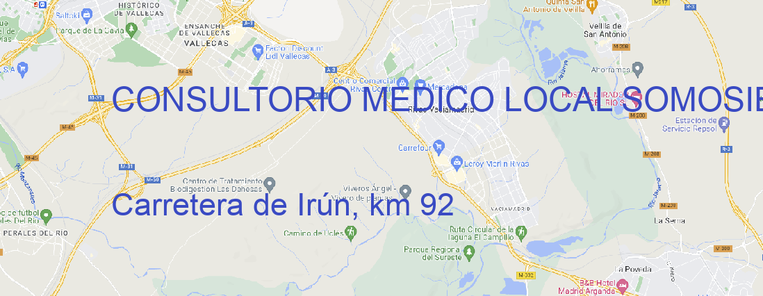 Oficina CONSULTORIO MEDICO LOCAL SOMOSIERRA SOMOSIERRA