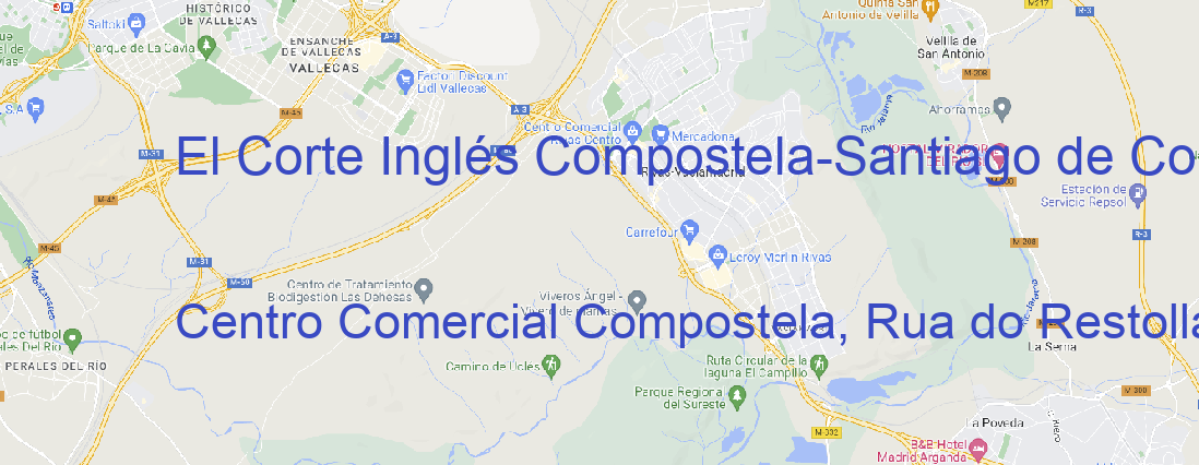 Tienda El Corte Inglés Compostela Santiago de Compostela