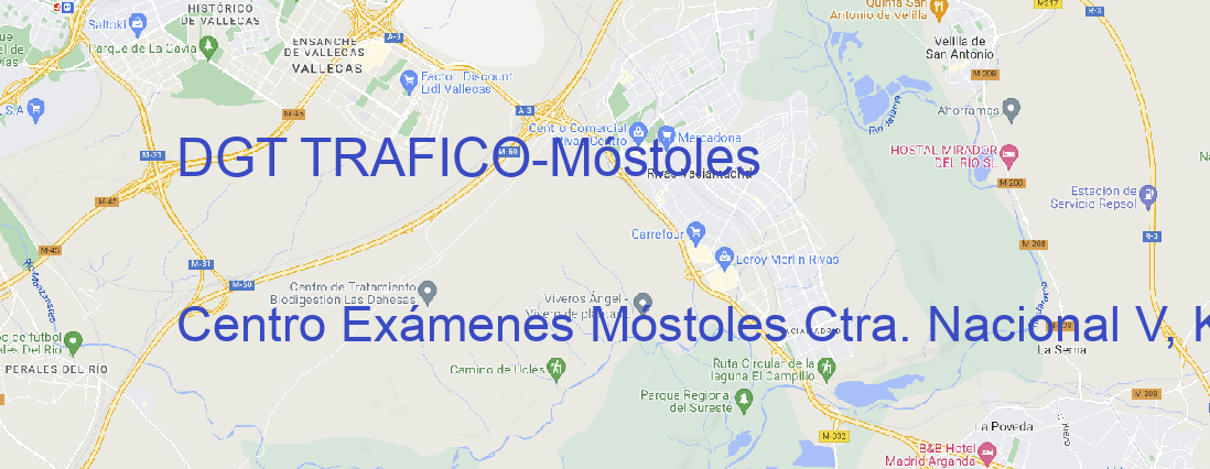 Oficina DGT TRAFICO Móstoles