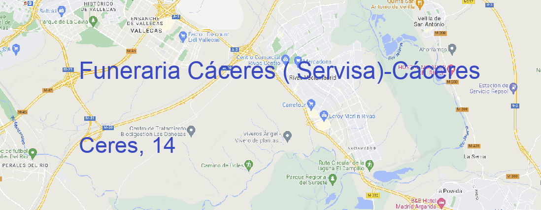 Tienda Funeraria Cáceres ( Servisa) Cáceres