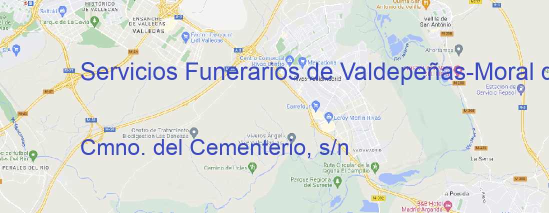 Tienda Servicios Funerarios de Valdepeñas Moral de Calatrava