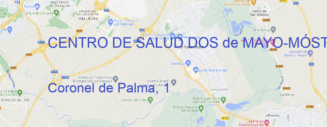 Oficina CENTRO DE SALUD DOS de MAYO MÓSTOLES