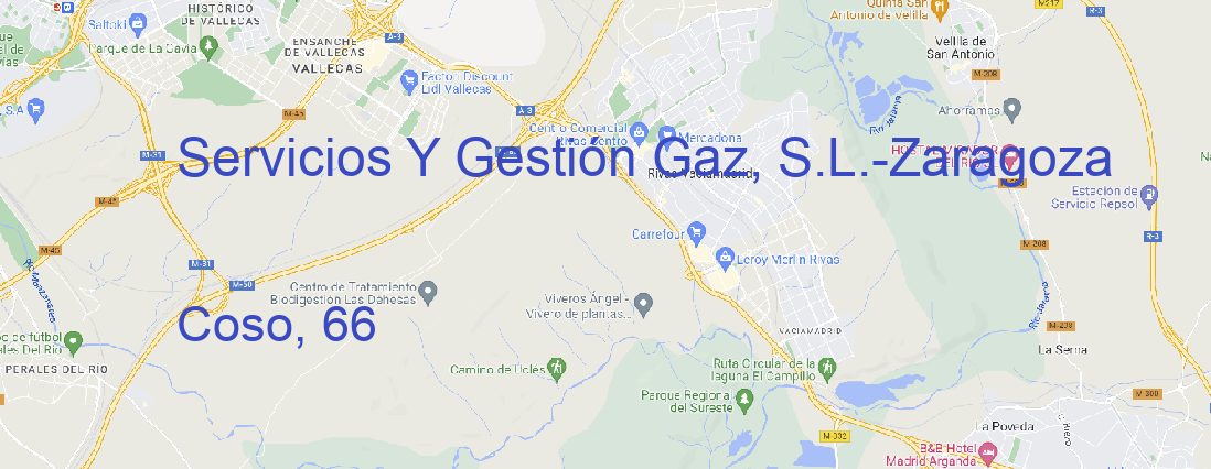 Tienda Servicios Y Gestión Gaz, S.L. Zaragoza