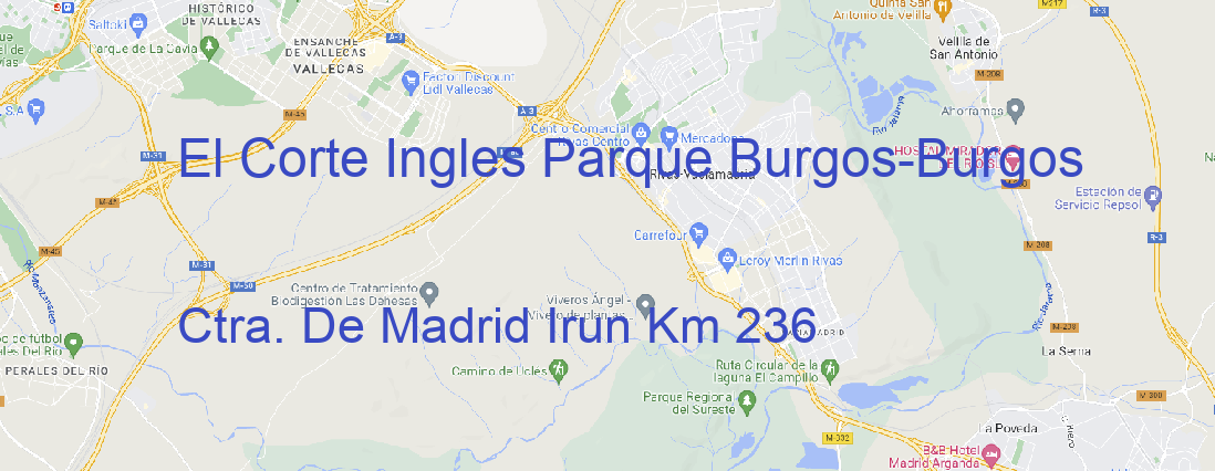 Tienda El Corte Ingles Parque Burgos Burgos