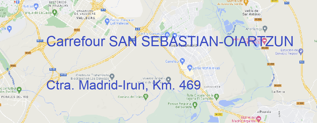 Tienda Carrefour SAN SEBASTIAN OIARTZUN