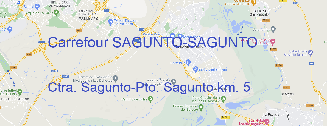 Tienda Carrefour SAGUNTO SAGUNTO