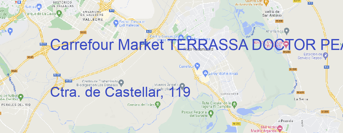 Tienda Carrefour Market TERRASSA DOCTOR PEARSON Barcelona