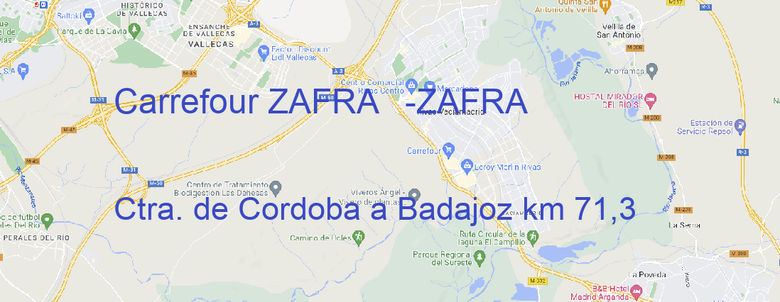 Tienda Carrefour ZAFRA    ZAFRA