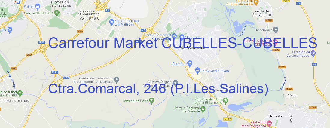 Tienda Carrefour Market CUBELLES CUBELLES