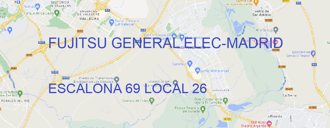 Oficina FUJITSU GENERAL ELEC MADRID