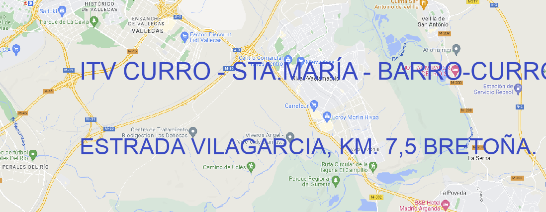 Oficina ITV CURRO - STA.MARÍA - BARRO CURRO - STA.MARÍA - BARRO