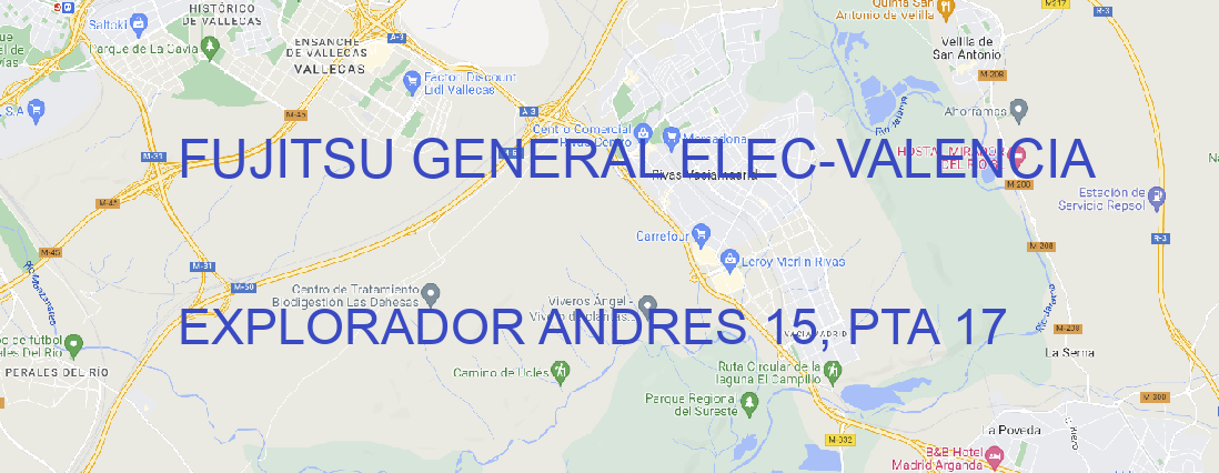 Oficina FUJITSU GENERAL ELEC VALENCIA
