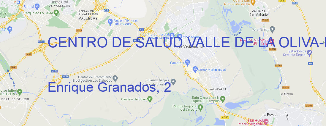 Oficina CENTRO DE SALUD VALLE DE LA OLIVA MAJADAHONDA