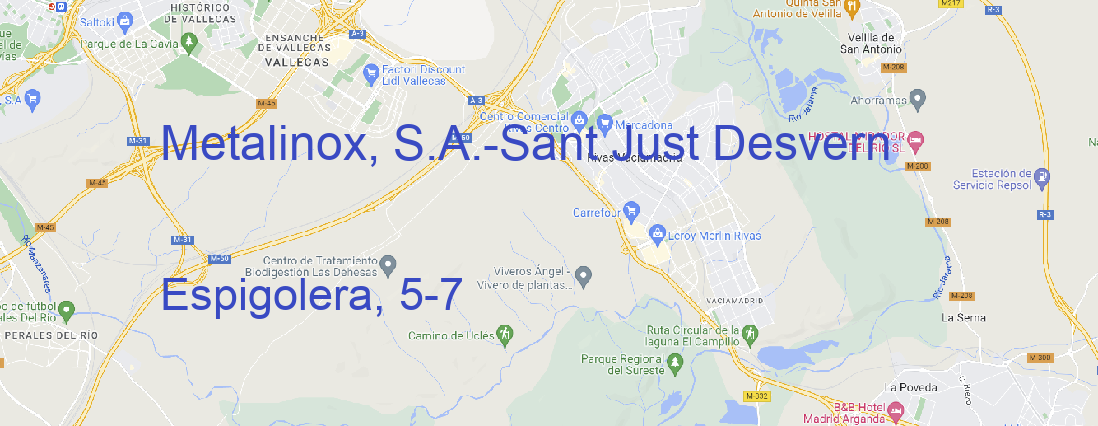 Tienda Metalinox, S.A. Sant Just Desvern