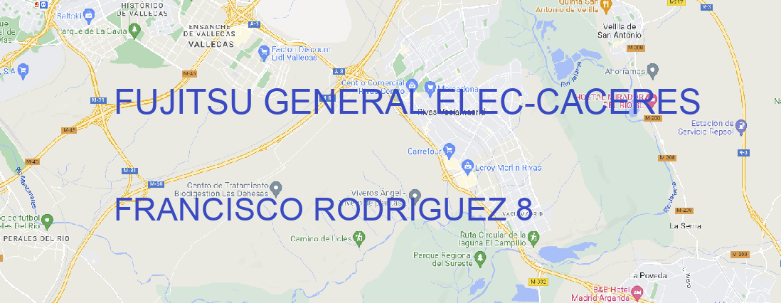 Oficina FUJITSU GENERAL ELEC CACERES