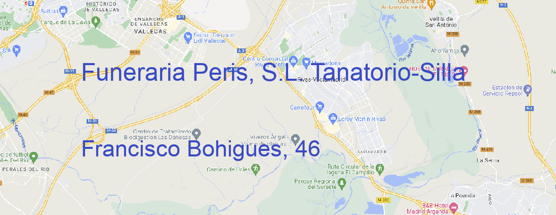Tienda Funeraria Peris, S.L. Tanatorio Silla