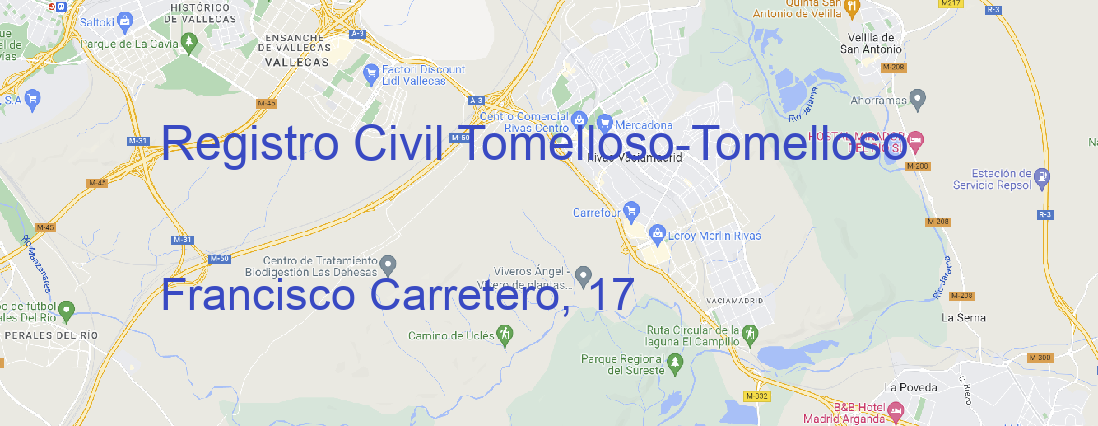 Oficina Registro Civil Tomelloso Tomelloso