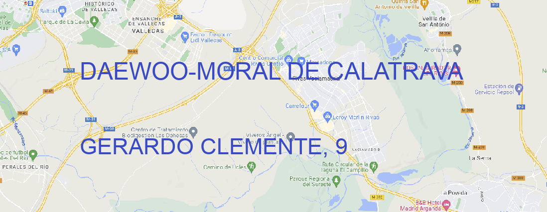 Oficina DAEWOO MORAL DE CALATRAVA