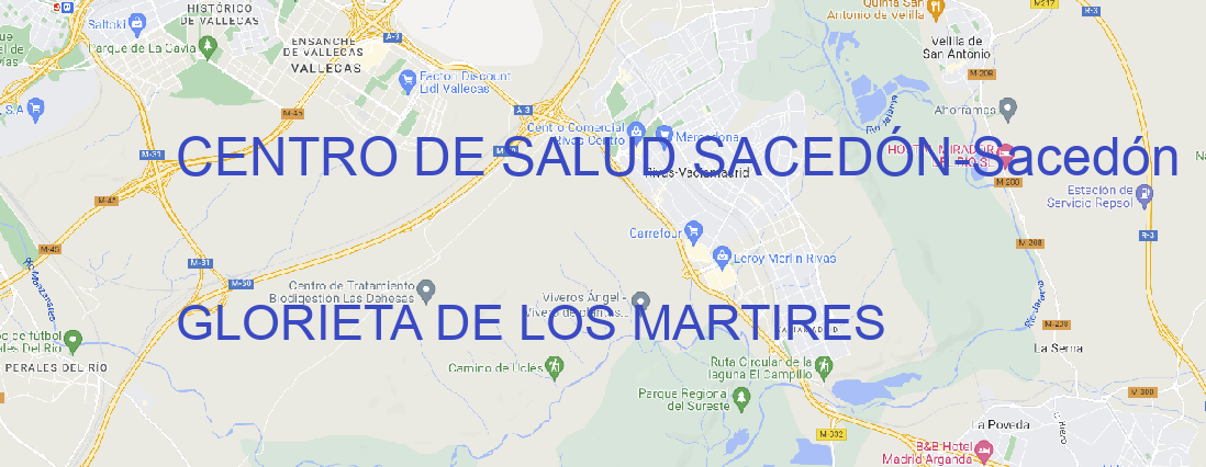Oficina CENTRO DE SALUD SACEDÓN Sacedón