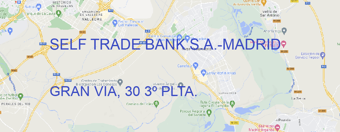 Oficina SELF TRADE BANK S.A. MADRID