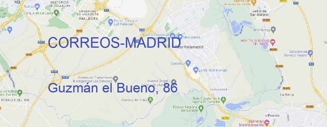 Oficina CORREOS MADRID