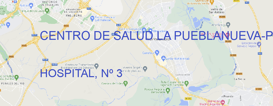 Oficina CENTRO DE SALUD LA PUEBLANUEVA Pueblanueva, La