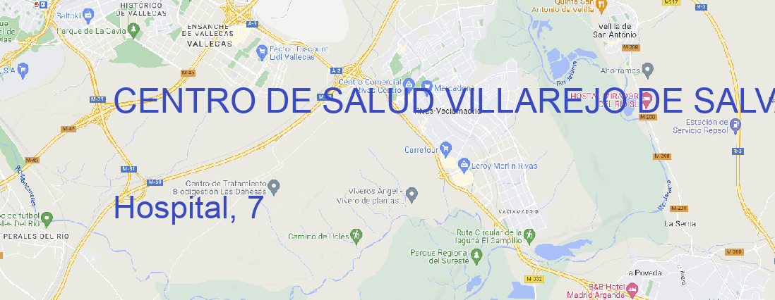 Oficina CENTRO DE SALUD VILLAREJO DE SALVANÉS VILLAREJO DE SALVANES
