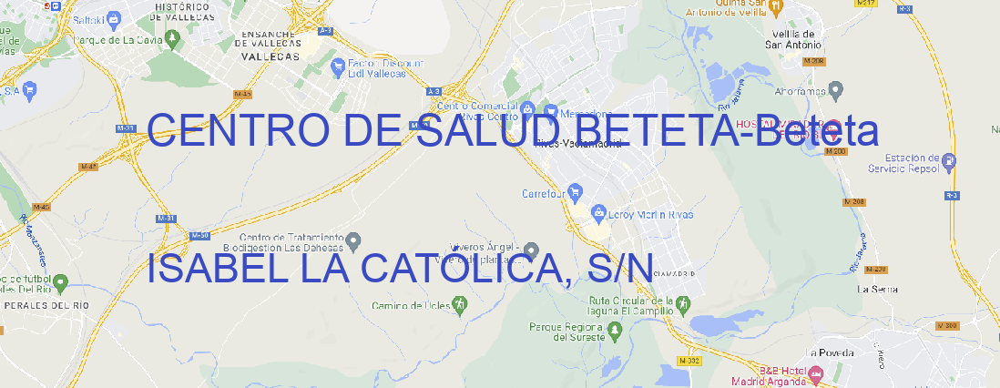 Oficina CENTRO DE SALUD BETETA Beteta