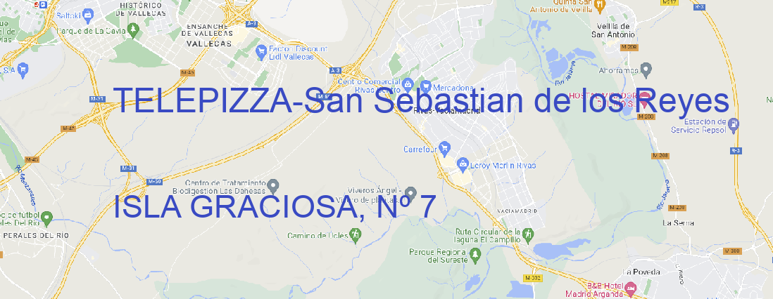 Oficina TELEPIZZA San Sebastian de los Reyes