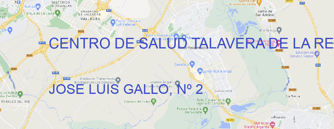 Oficina CENTRO DE SALUD TALAVERA DE LA REINA Talavera de la Reina