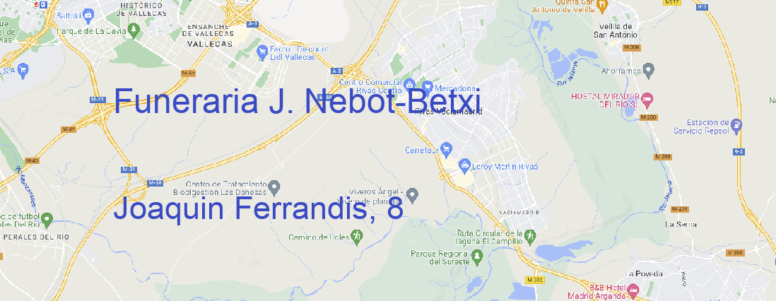 Tienda Funeraria J. Nebot Betxi